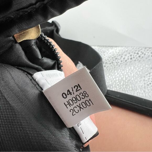 Adidas Originals Mini Backpack H09038 Black and Gold Bag Women’s - Picture 8 of 9